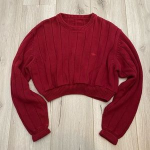 Vintage Cropped Sweater